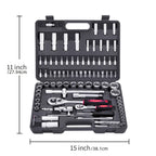 Socket Wrench Set Ratchet Box Toolbox with Carbon Steel, 94 PCS - product gallery image 2