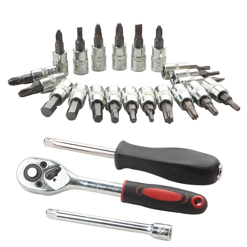 Socket & Wrench Set with Wheels, Stainless Steel, 45pc - product gallery image 14