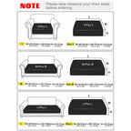 Sofa Cushion Cover with Machine-Washable, Purple Elastic Stretch Seat Backrest Covers - product gallery image 3
