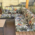 Sofa Cushion Cover with Machine-Washable, Purple Elastic Stretch Seat Backrest Covers