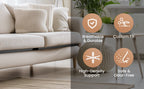 Sofa Cushion Support with 2 Pack, Boards 50x50cm, High-Density 45D Foam Couch - product gallery image 11