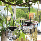 Solar Garden Lantern with Rechargeable, Metal, 2 Pack, 2pcs - product gallery image 6