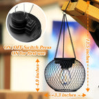 Solar Garden Lantern with Rechargeable, Waterproof, 2 Pack - product gallery image 2