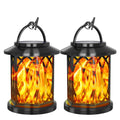 Solar Garden Lantern with Rechargeable, Waterproof, 2 Pack, 2pcs