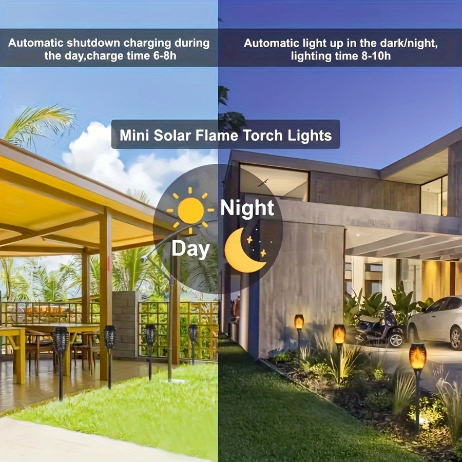 Solar Garden Light with Rechargeable, Waterproof, 8 Pack, 8Pcs - product gallery image 7
