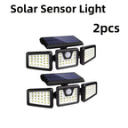 Solar Garden Light with Wall-Mounted, Rechargeable, Plastic