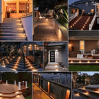 Solar Garden Light with Waterproof, 10pcs, Outdoor Lights 10pcs IP44 Waterproof LED - product gallery image 3
