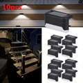 Solar Garden Light with Waterproof, 10pcs, Outdoor Lights 10pcs IP44 Waterproof LED - White Light 10pcs option