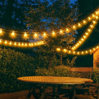 Solar Garden Light with Waterproof, 15m, 20m, String Lights Outdoor G40 Globe Fairy - product gallery image 6