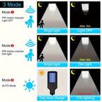 Solar Garden Light with Waterproof, Lights COB LED Motion Sensor Remote - product gallery image 2