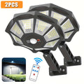 Solar Motion Sensor Light with 2pcs, 1/2pcs Lights, 168LED Street Lights, Lighting - 2pcs option