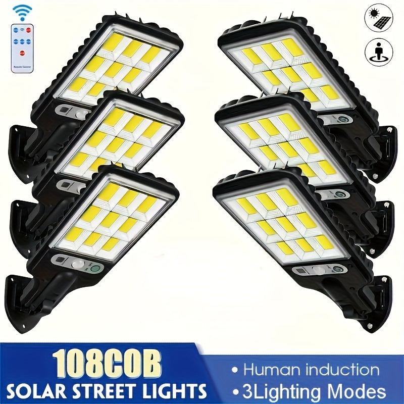 Solar Security Light with Rechargeable, Waterproof, 6 Pack - product gallery image 2