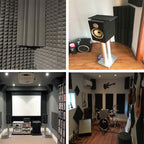 Sound Absorbing Foam Board with 24cm, 12pcs, 12*12*24cm - product gallery image 2
