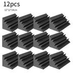Sound Absorbing Foam Board with 24cm, 12pcs, 12*12*24cm