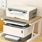Space-Saving Wooden Printer Stand with 1pc Space-Saving Storage Shelf Durable, Sturdy - product gallery image 6
