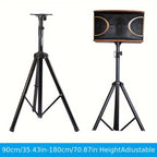 Speaker Stand with Foldable, Adjustable Height, Non-Slip, 180cm - product gallery image 3