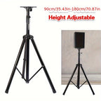 Speaker Stand with Foldable, Adjustable Height, Non-Slip, 180cm