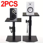 Speaker Stands Box Stands Table Tripod with 1 Pair Tripods Studio Monitors Tripods - Black option