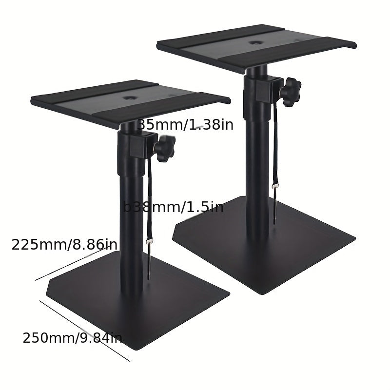 Speaker Stands Box Stands Table Tripod with 1 Pair Tripods Studio Monitors Tripods - product gallery image 2