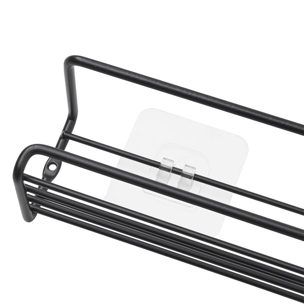 Spice Racks & Holder with Wall-Mounted, Metal, Wall Mounted Rack Organiser of No-Drill - product gallery image 11
