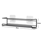Spice Racks & Holder with Wall-Mounted, Metal, Wall Mounted Rack Organiser of No-Drill - product gallery image 13