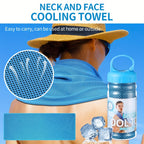 Sports Towel with Machine-Washable, 3 Pack, Ice Cooling Cup Holder Lightweight Reusable - product gallery image 2
