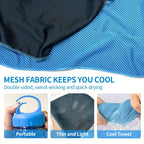 Sports Towel with Machine-Washable, 3 Pack, Ice Cooling Cup Holder Lightweight Reusable - product gallery image 4