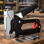 Staple Gun with Non-Slip, Metal, 3-in-1 Heavy Duty Kit Staples (T/U/D - product gallery image 2