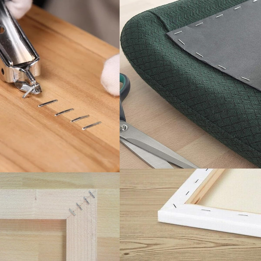 Staple Gun with Non-Slip, Metal, 3-in-1 Heavy Duty Kit Staples (T/U/D - product gallery image 5
