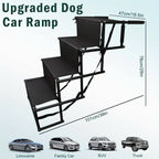 Step Stairs Folding Portable Dog Ramp Boot with Foldable, Non-Slip - product gallery image 2