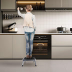 Step Stool with Foldable, Non-Slip, 150kg, Wood for living rooms - product gallery image 6
