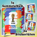 Sticker Collections & Album with 21, Panini FIFA World Cup Starter Softcover - product gallery image 2