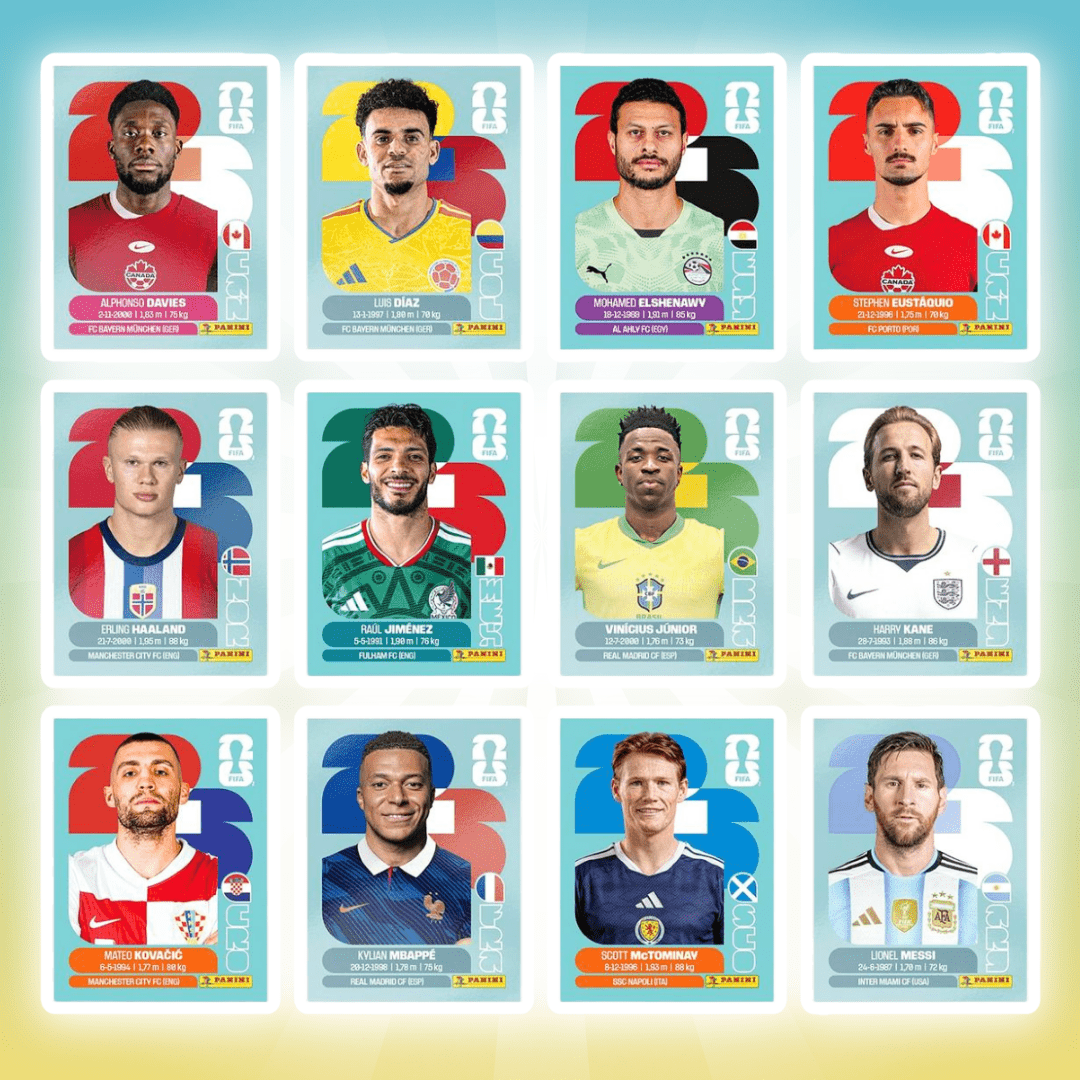 Sticker Pack with Panini FIFA World Cup Packs x25 for practical home use - product gallery image 4