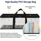 Storage Bag with 2pcs, DVD CD Bags Zip Closure Extra - product gallery image 3