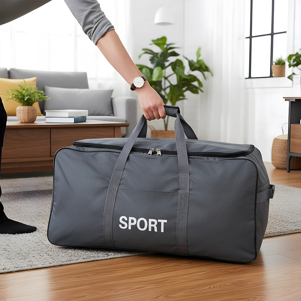 Storage Bag with Wheels, 80*40*42cm, Large Wheeled Moving House Extra Large - Grey, 80*40*42cm option
