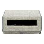 Storage Box with 2, Stackable Fabric Shoe Boxes of Lid - product gallery image 13