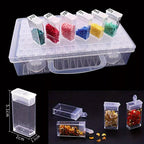 Storage Box with 64 Slot, Diamond Painting Boxes Pot Bead Organiser - product gallery image 5