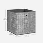 Storage Box with Space-Saving, Foldable, Machine-Washable - product gallery image 4