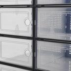 Storage Box with Space-Saving, Foldable, Plastic, W23 x D33 x H14cm-Single Box - product gallery image 5