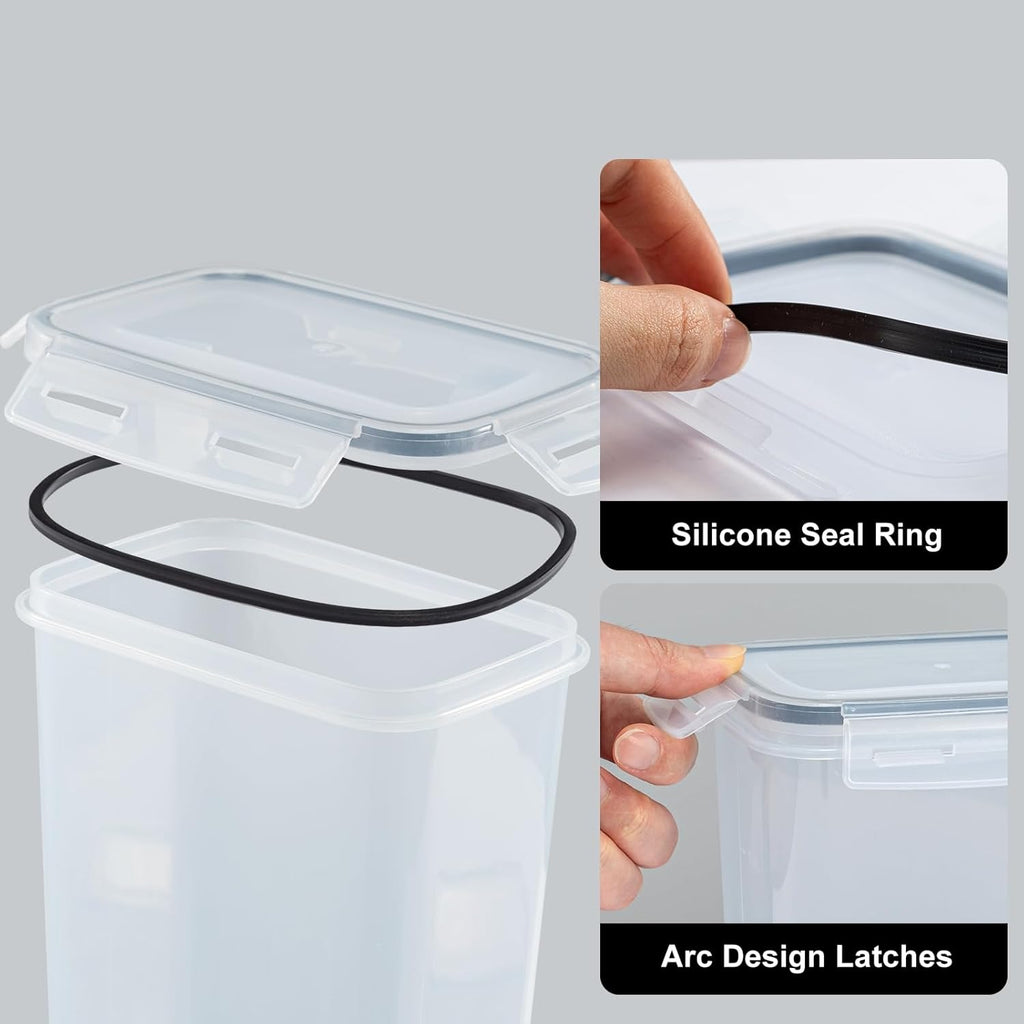 Storage Box with Space-Saving, Leakproof, Airtight, Plastic - product gallery image 6