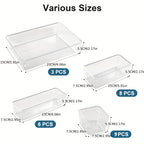 Storage Box with Space-Saving, Plastic, 26PCS/Set for home offices - product gallery image 4