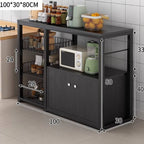 Storage Cabinet with Easy Assembly, Freestanding for living rooms - product gallery image 4