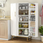 Storage Cabinet with Freestanding, Adjustable Shelf, 130cm - product gallery image 5
