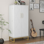 Storage Cabinet with Freestanding, Adjustable Shelf, 130cm - product gallery image 6