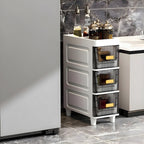 Storage Cabinet with Space-Saving, 5cm, 18*38*56.5cm(L*W*H) - product gallery image 3