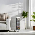Storage Cabinet with Space-Saving, 5cm, 18*38*56.5cm(L*W*H) - product gallery image 7