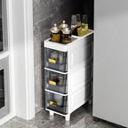 Storage Cabinet with Space-Saving, 5cm, 18*38*56.5cm(L*W*H)