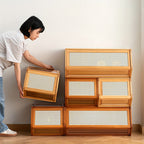 Storage Cabinet with Space-Saving, Easy Assembly, Freestanding - product gallery image 7