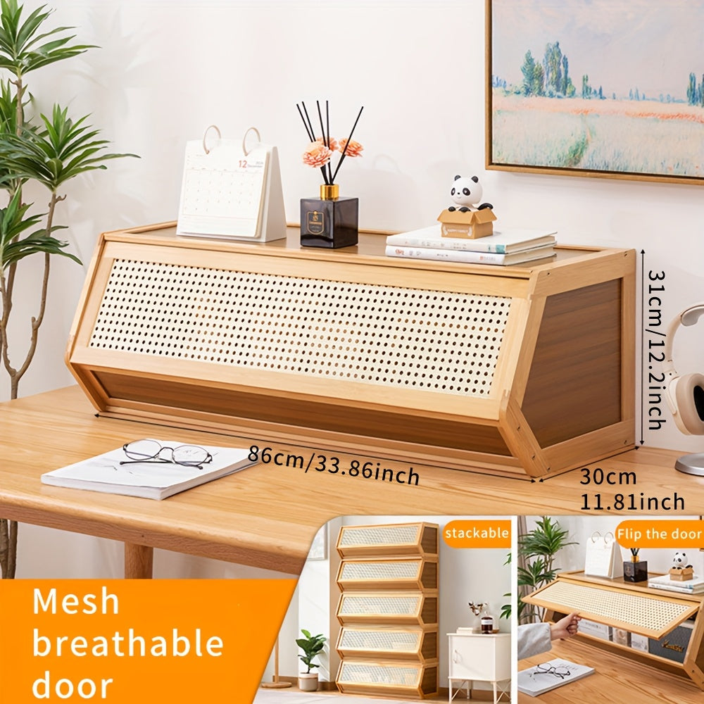 Storage Cabinet with Space-Saving, Easy Assembly, Freestanding - L option