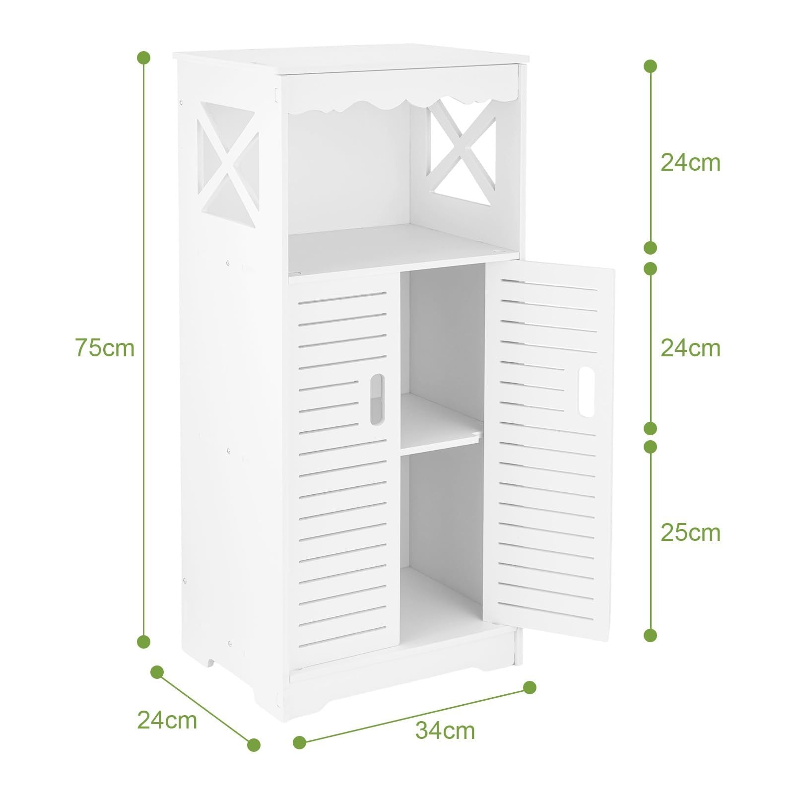 Storage Cabinet with Space-Saving, Freestanding for living rooms - product gallery image 3